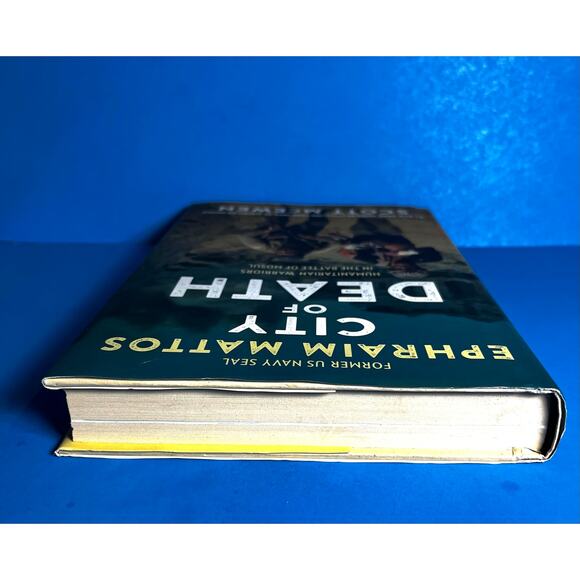 City of Death by Ephraim Mattos & Scott McEwen Hardcover 2018 1st Edition SEAL - Picture 4 of 7